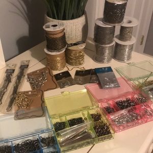 Bundle of Jewelry Making items